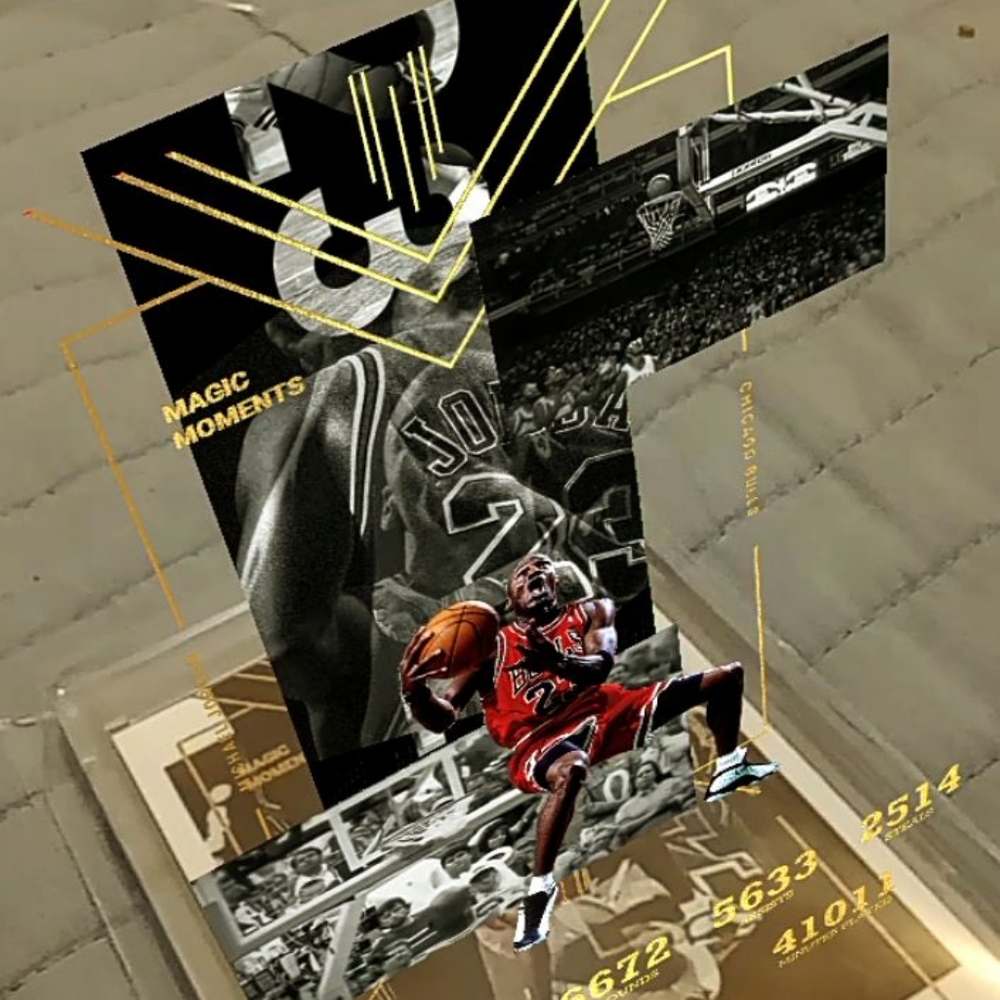 Michael Jordan 3D A/R Card...See Video!!